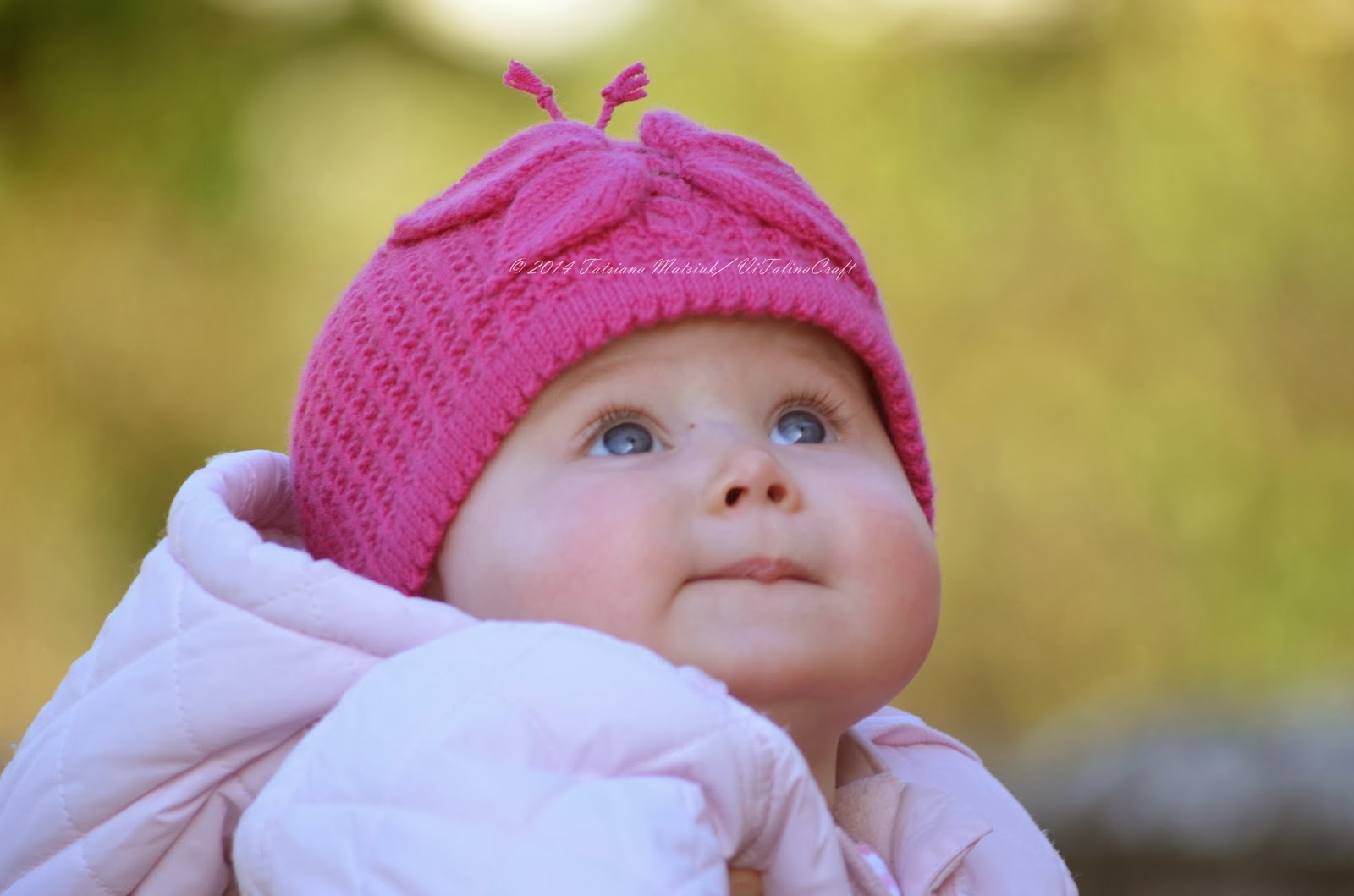 Lady Butterfly Baby Hat Knitting Pattern ViTalina Craft
