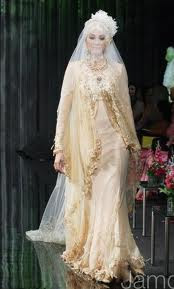 Kebaya Pengantin Muslim Modern