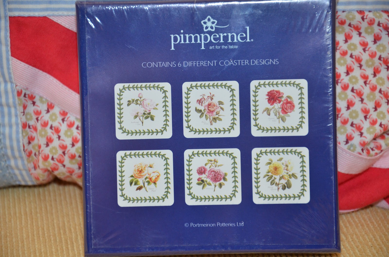 Kitch 'n' Chic Portmeirion / Pimpernel Botanic Roses 6x Placemats and