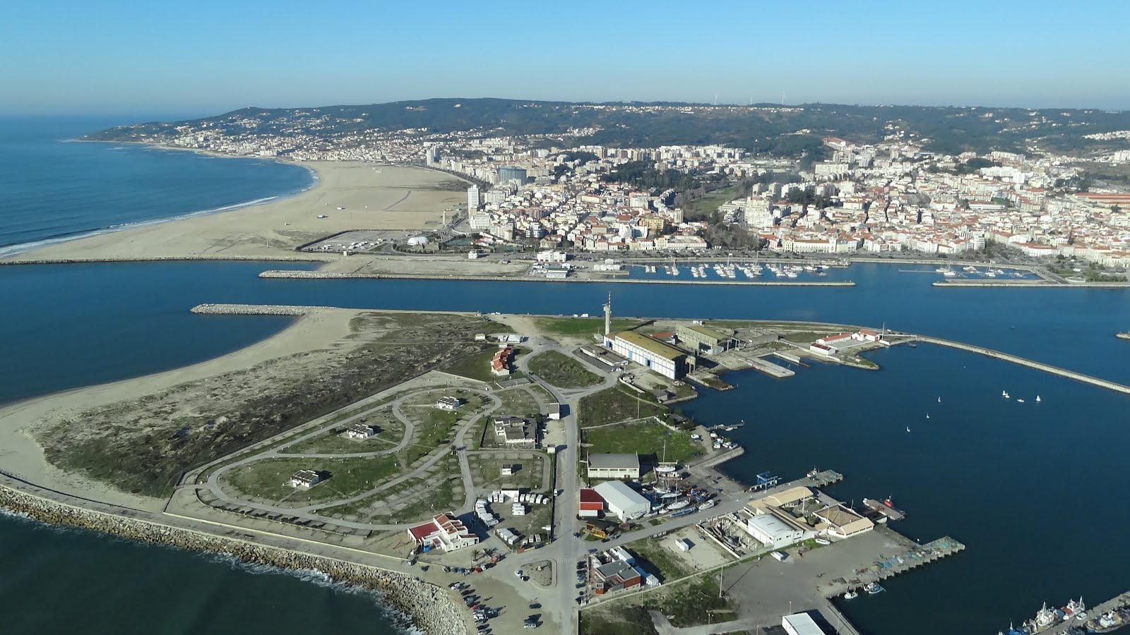 A Terceira Dimensão  Fotografia Aérea Figueira da Foz
