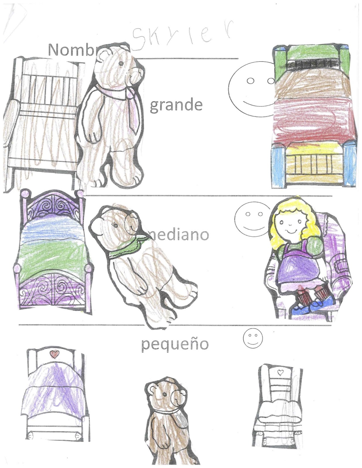 Spanish Simply Goldilocks and the Three Bears in Spanish