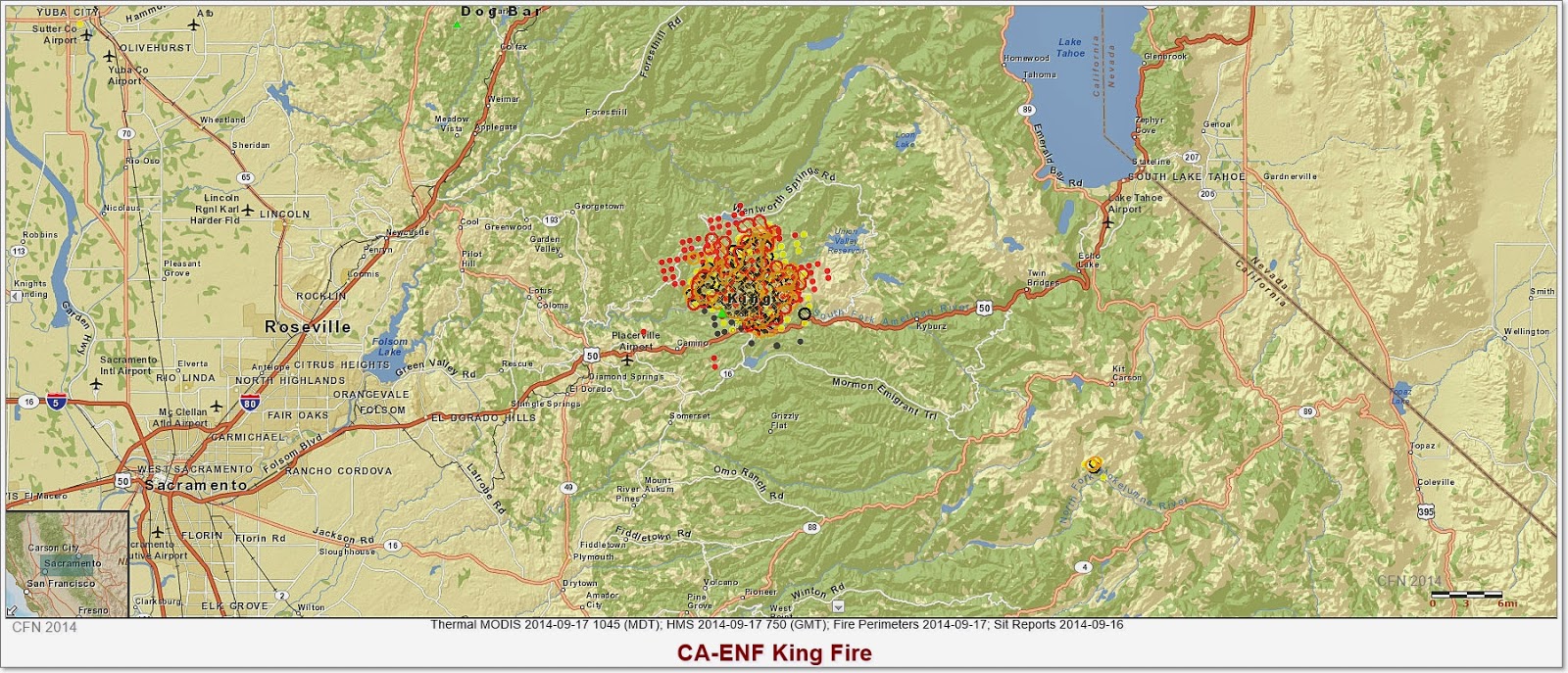 Cfn California Fire News Cal Fire News Ca Enf King Fire