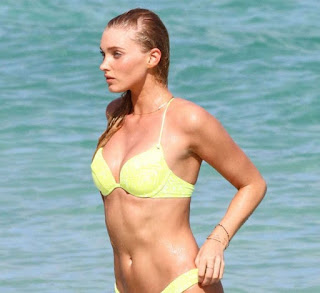 The Elsa Hosk, 27's style seriously starting to get warm in a yellow bikini on Monday, December 14, 2015, while the blazing of St. Barts sun are also irradating the inspiration poses for Lais Ribiero, 25, and Martha Hunt, 26.