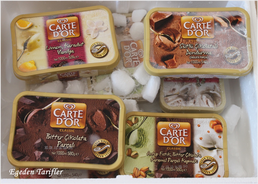 EGE�DEN TARİFLER Carte d�Or ile Lezzeti Ramazan ve Dondurmalı Pasta