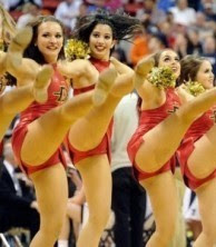 NCAA Basketball Cheerleaders