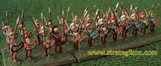 Iphikratean hoplites Iphikratean hoplites