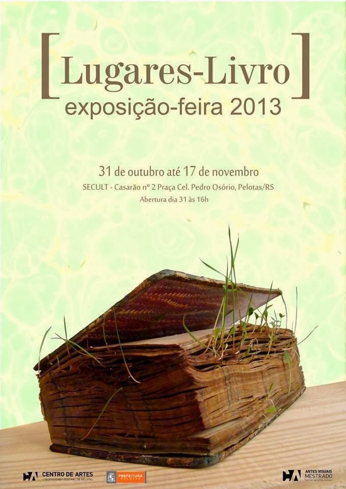 [Lugares-Livros]Exposição-Feira, 2013: Secult, Pelotas- RS