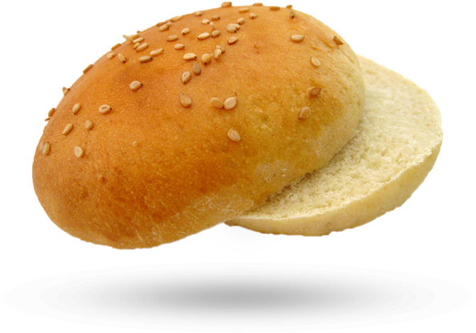 This is the picture of hamburger rolls