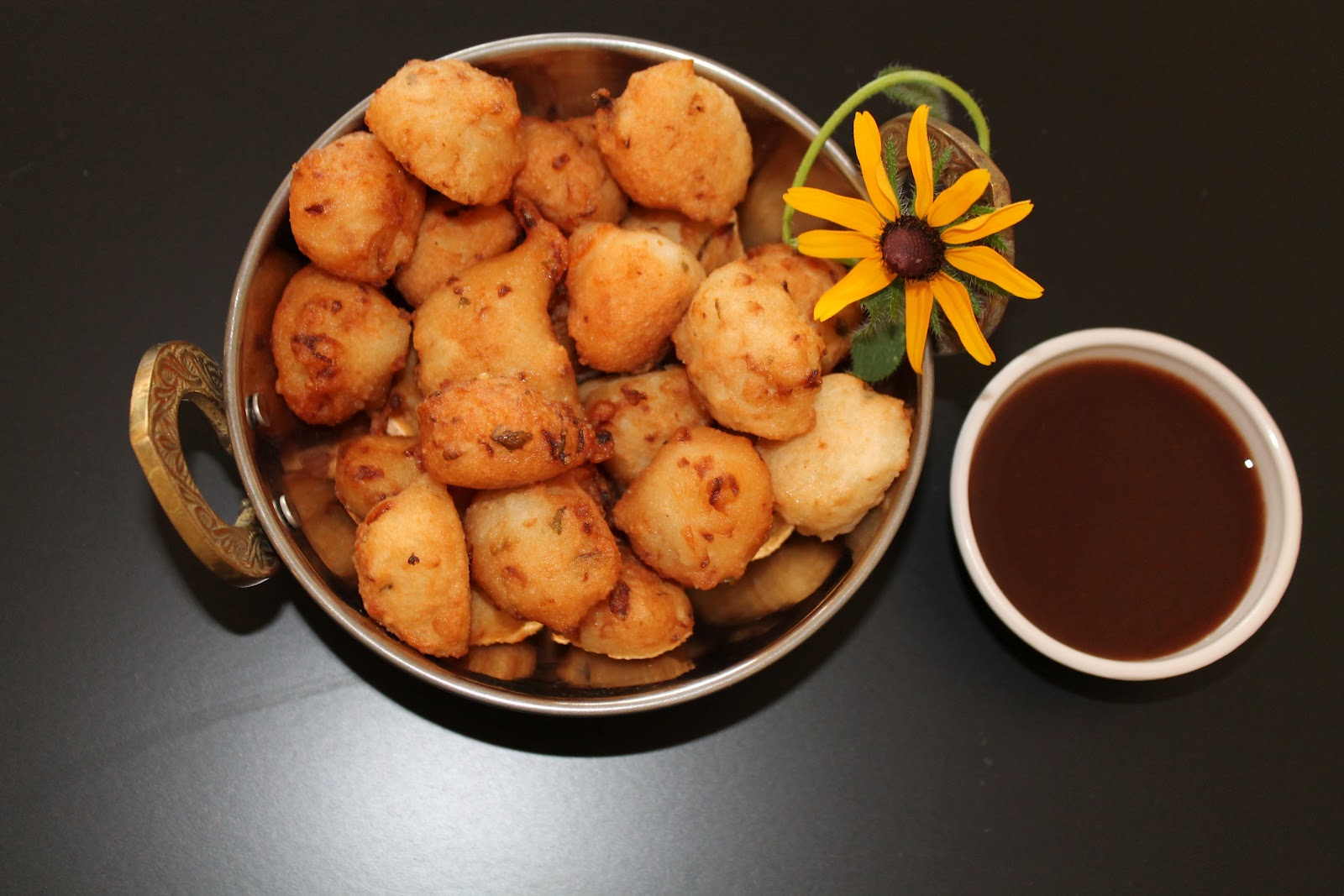 Pakoras from leftover Dosa batter Desi Zayeka