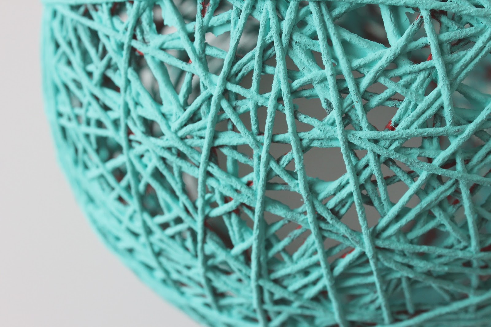 New VIDEO! How to make giant Yarn Lampshades, Lanterns, and Globes