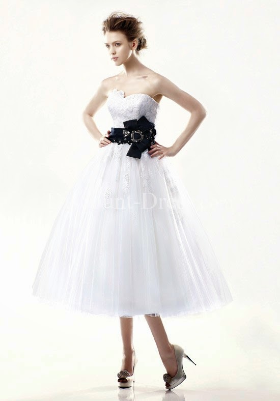  A-Line Sweetheart Tulle Lace #Wedding #Dress