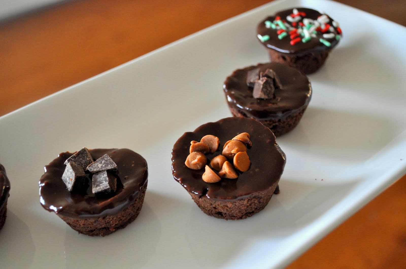 Our Italian Kitchen Mini Brownies