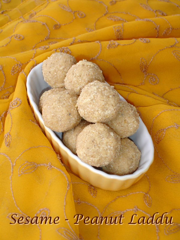 Veggie Platter Sesame Seed Peanut Laddu