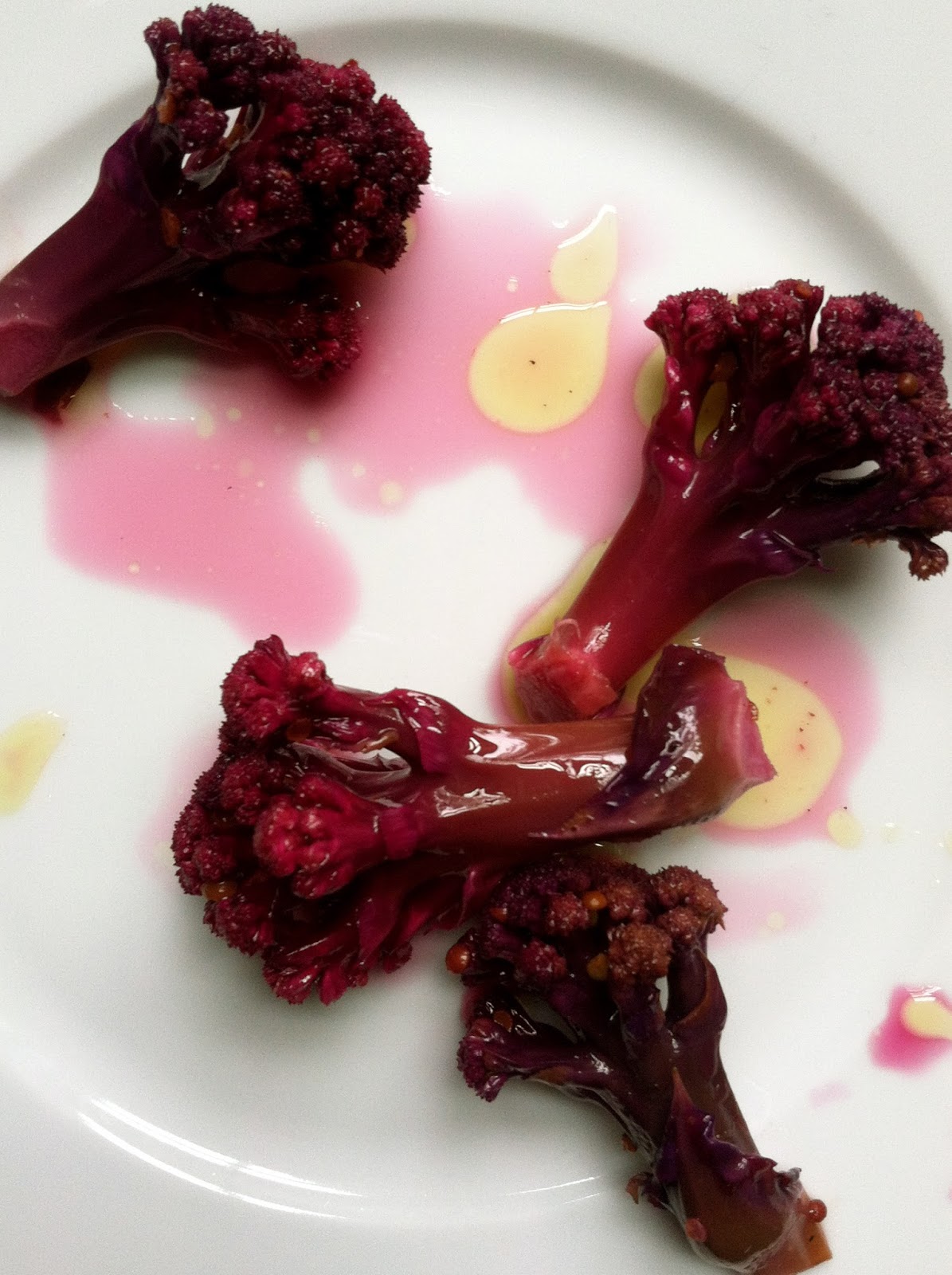 Slow Club Cookery. Pickled Purple Cauliflower