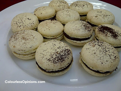 Dave's Deli Bistro One Utama Hubert Ly Passion Fruit Maccaroon