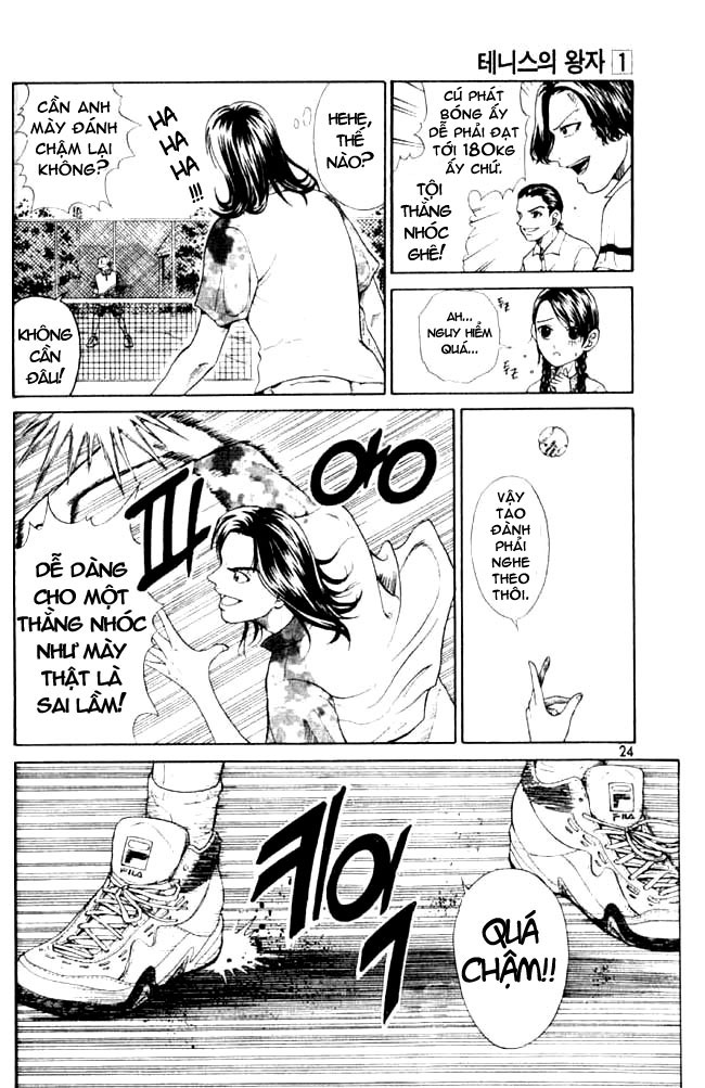 Prince of Tennis chap 1 Trang 22 Prince of Tennis chap 1 Trang 22