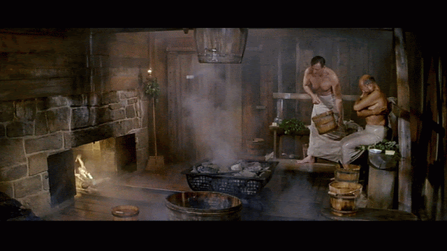t i n y g o g o : Sauna in Cinema: "North to Alaska," John Wayne cleans up