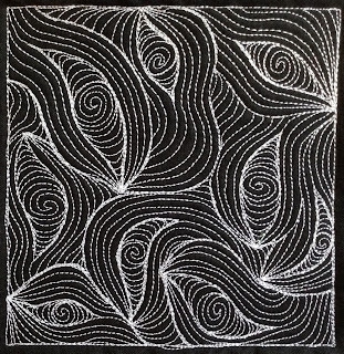 free motion quilting design