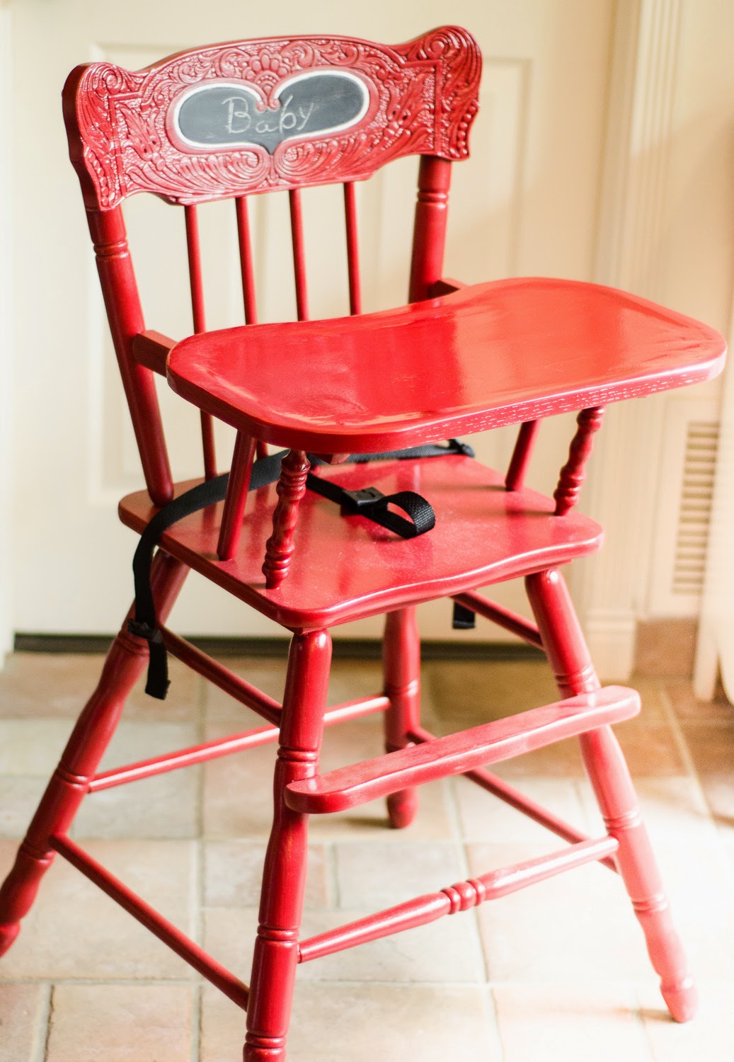 The Adventures of Mrs. Mayfield Refinishing a Vintage High Chair