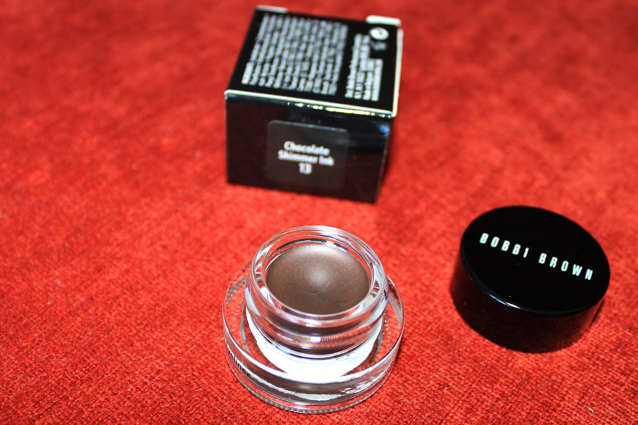 
Bobbi Brown, Eyeliner Black Ink, Eyeliner Chocolate Shimmer Ink, Long-Wear Gel Eyeliner, Review