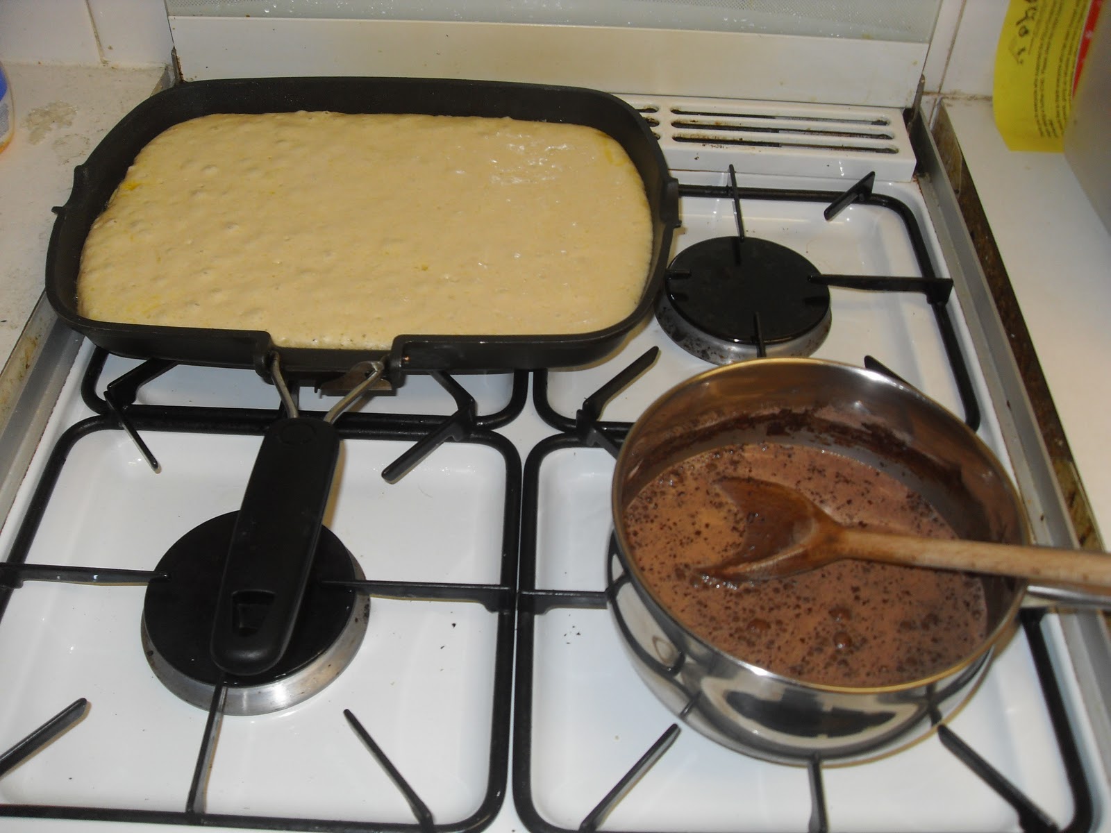 Constellations Griddle Pan Waffles/Epic Hot Chocolate