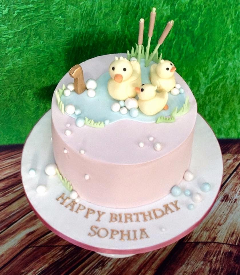 The Perfectionist Confectionist Sophia Duck Birthday Cake