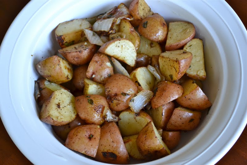 Roasted Balsamic Potatoes with Oregano Mother Thyme