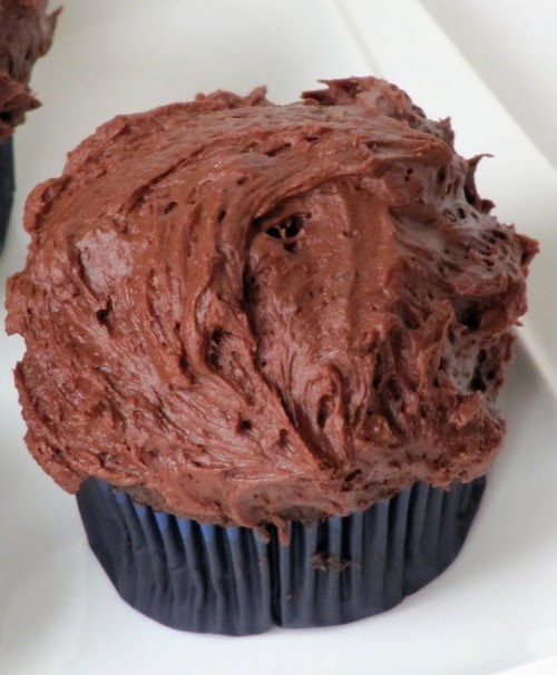 Once Upon A Chocolate Life Chocolate Butter Cream Frosted Cupcake Recipe