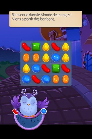 comment avoir le hibou a candy crush