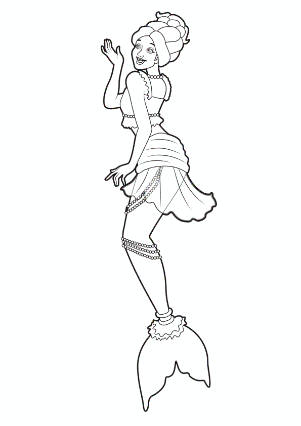 desenhos para colorir 62 desenhos da barbie sereia para colorir e