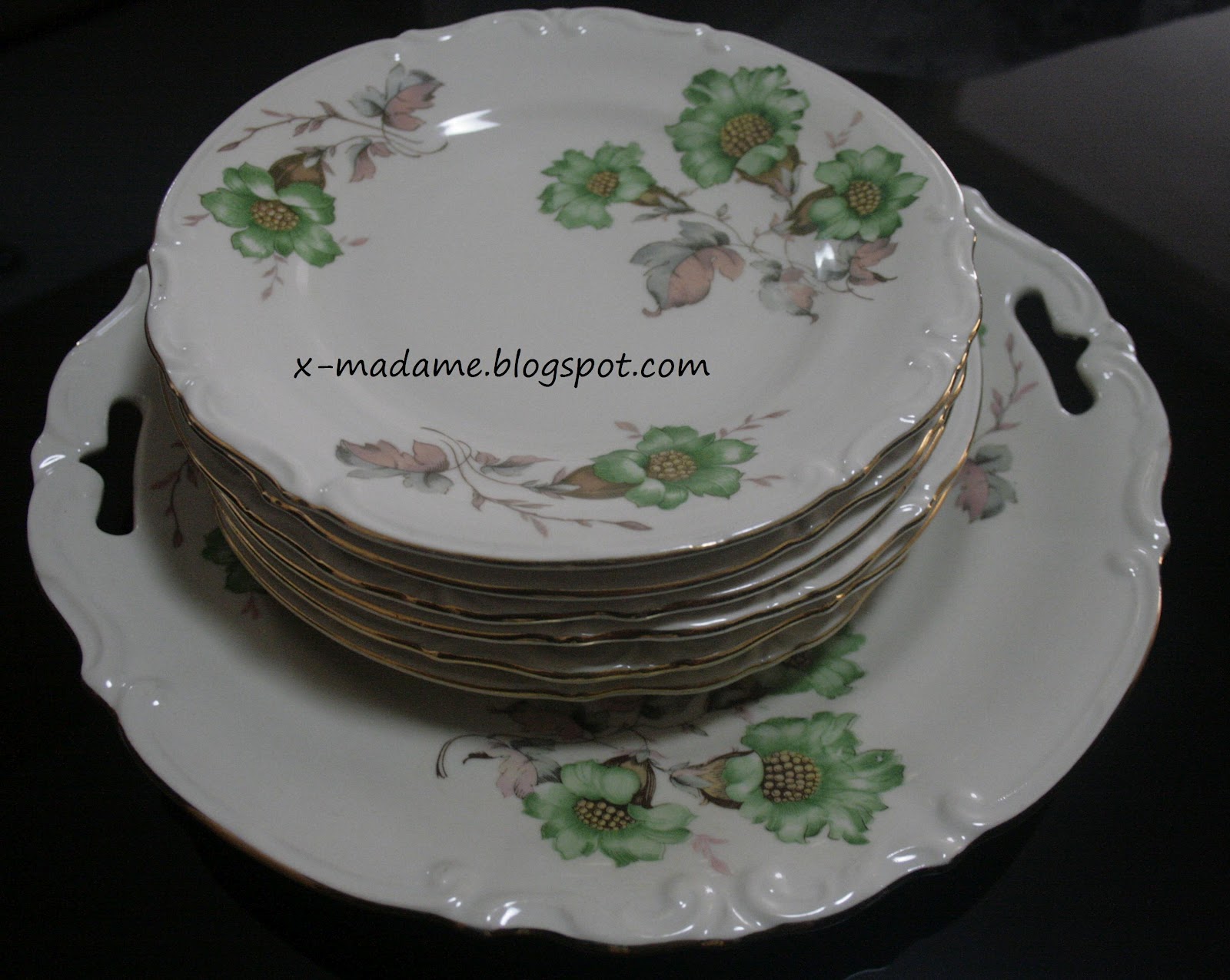 ANTİKA PORSELEN PASTA TAKIMI ! ♥ X madame ♥