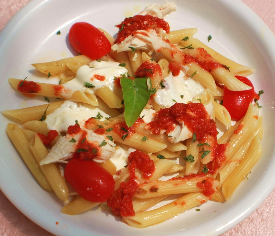 Chicken Penne Mozzarella Marinara What's Cookin' Italian Style Cuisine