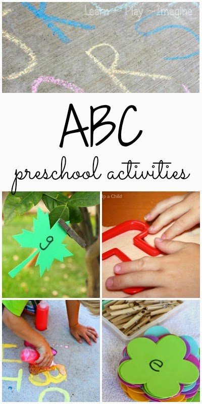 Play based alphabet activities for preschool to make learning FUN!