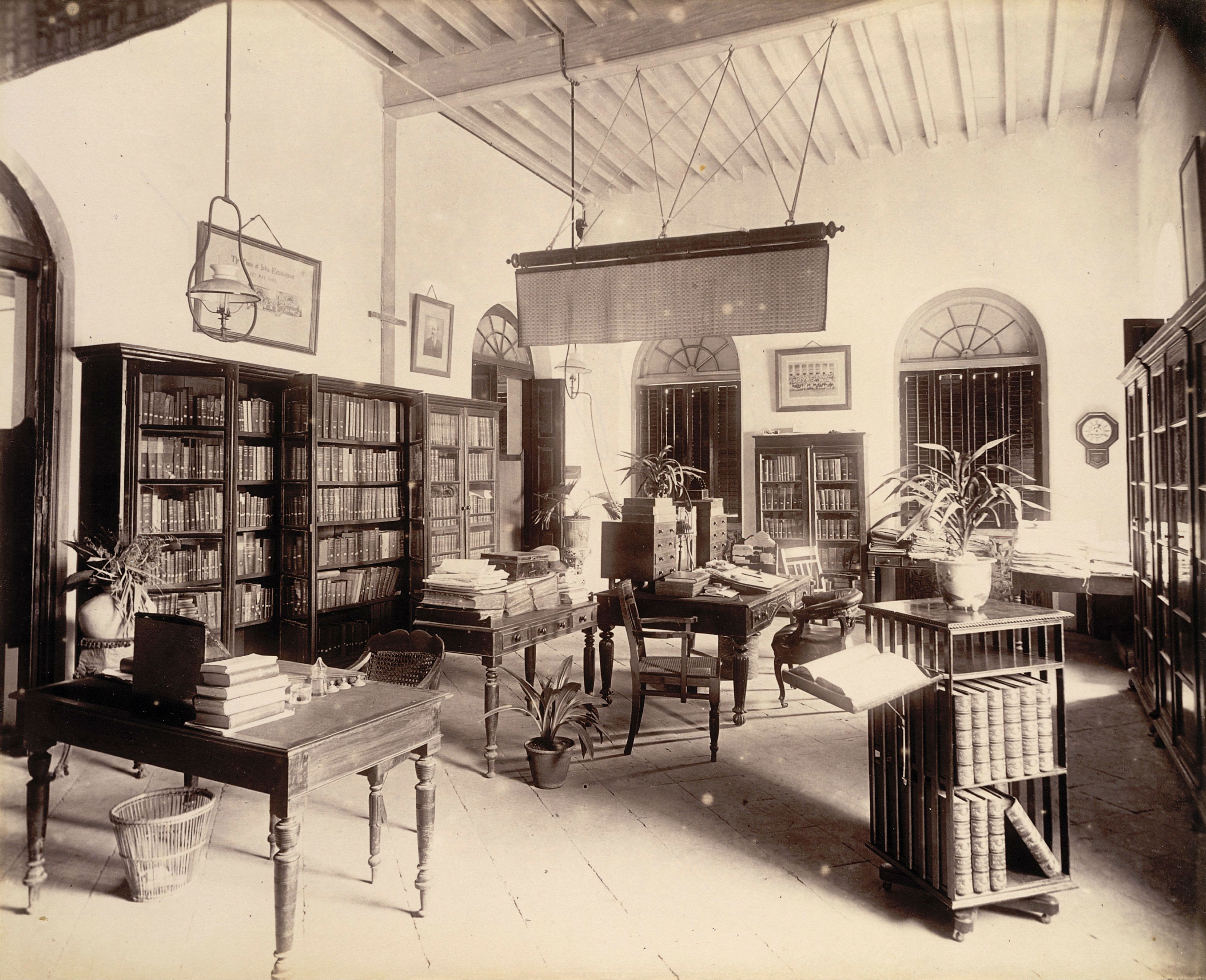 newspaper office