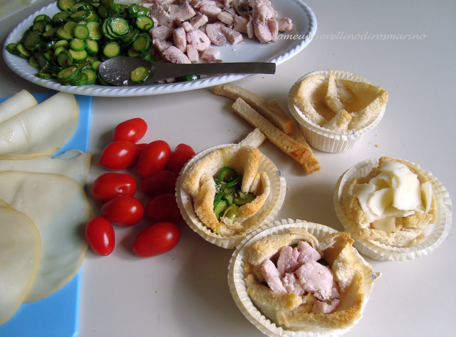 Come un fiorellino di rosmarino&hellip;: TRIS DI ANTIPASTI PER IL MENU