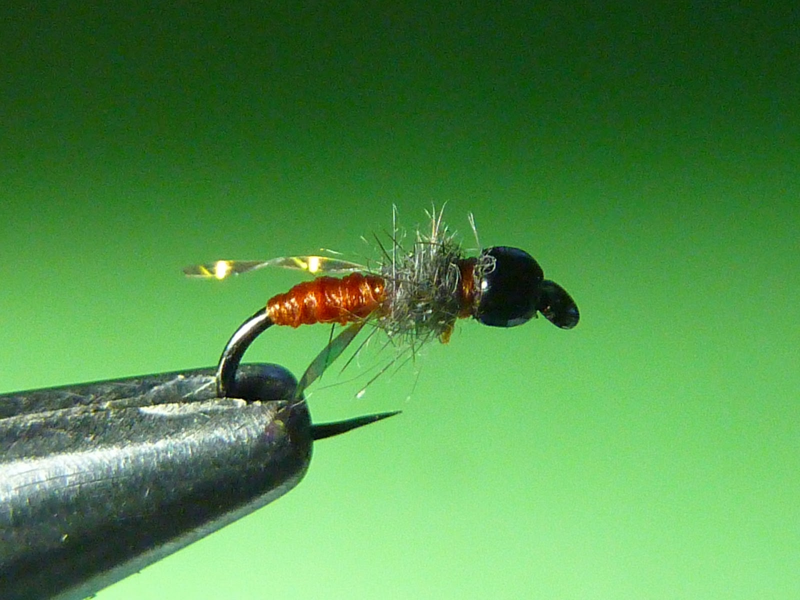 Bolton Fly Tying Club Stuart Crofts Flys Close Up.