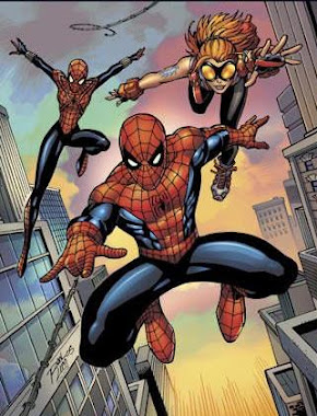Spider-Girl, Homem-Aranha e Araña