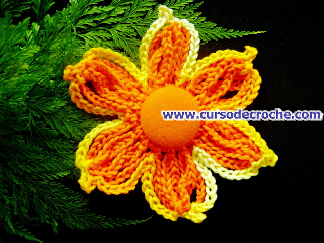 flores croche coleçãoedinir-croche dvd loja cursodecroche