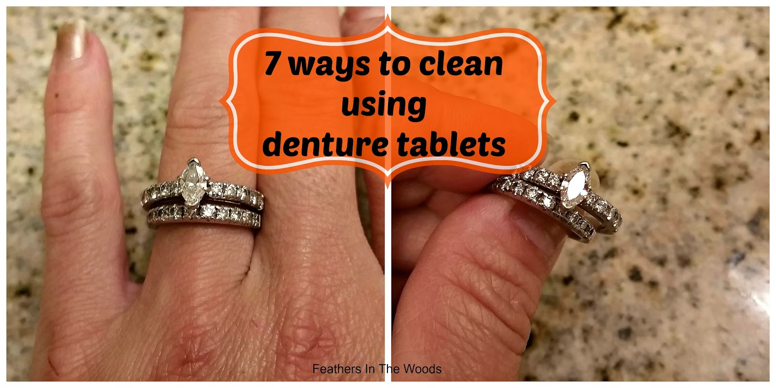 Feathers in the woods Cleaning with denture tablets 7 different uses