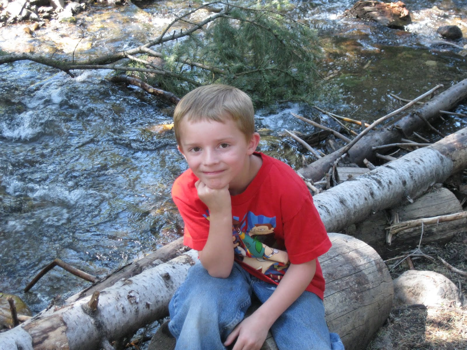 Neeleyfam Fishing at Mill Hollow