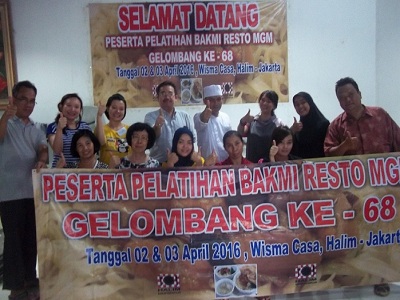 PELATIHAN BAKMI MGM GEL-68 TGL 02 & 03 APRIL 2016