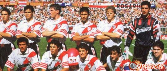 Estadísticas de River Plate Plantel Torneo Apertura 1996