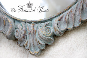 The Decorated House ~ Create a Beautiful Blue Distressed Antiqued Finish with Annie Sloan Chalk Paint