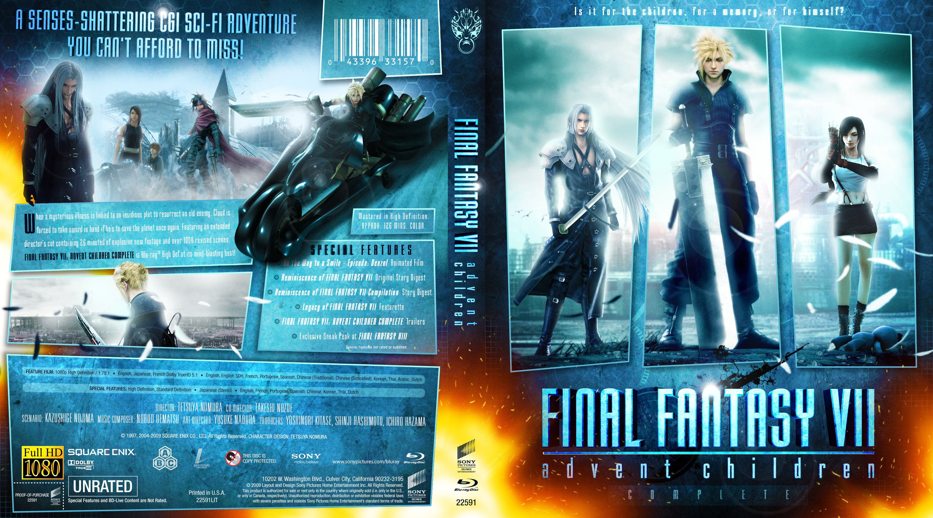 Final Fantasy VII: Advent Children Legendado BD