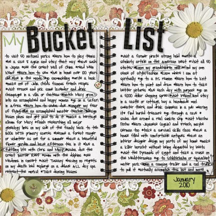 Bucket list essay examples image