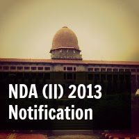 NDA (II) 2013 Notification