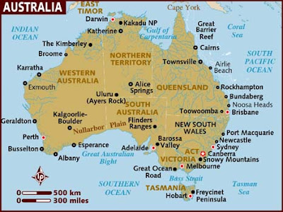 Harta e Australisë Harta e Australisë