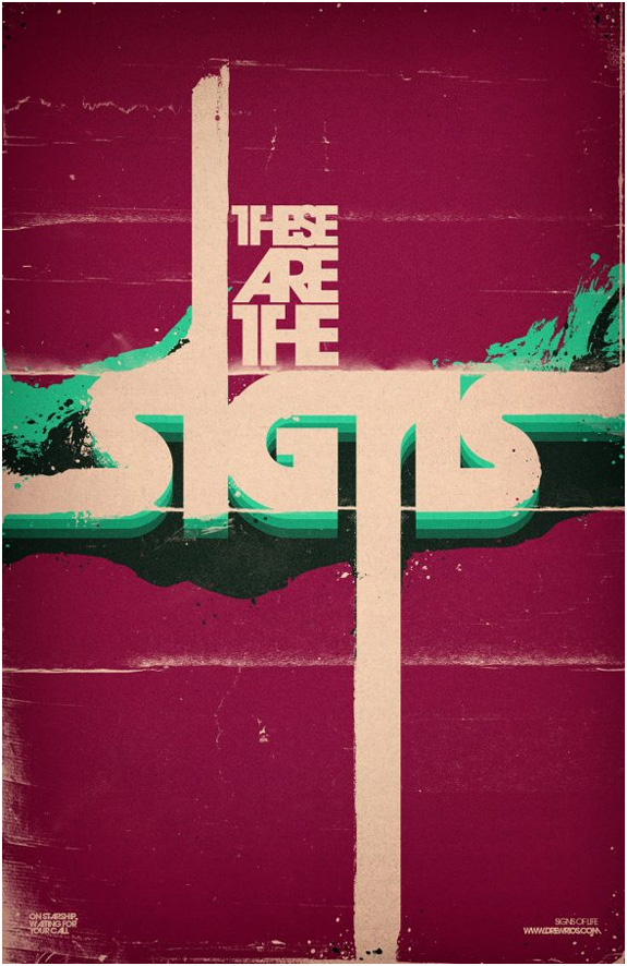 typography posters