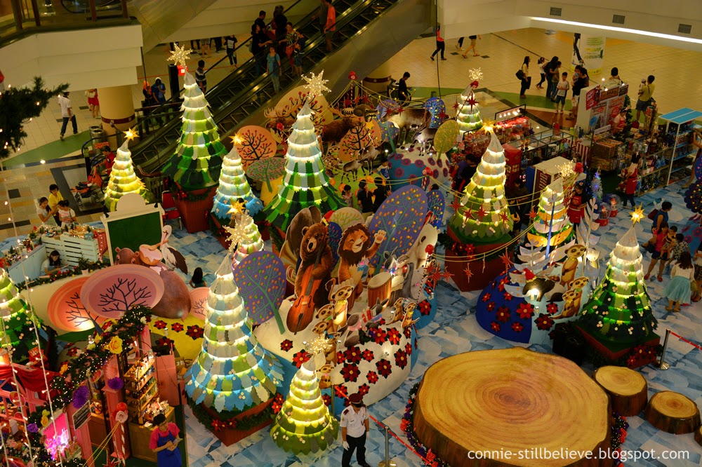 C_melody•向幸福出发: ♥ 2014 Christmas decoration at 1 Utama Shopping Centre