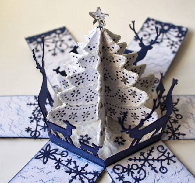 Pine Trees Stars 6 Dies Steel Craft Cutting Dies By Lea Bilities